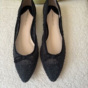 Antonio Melani Women Black Flats